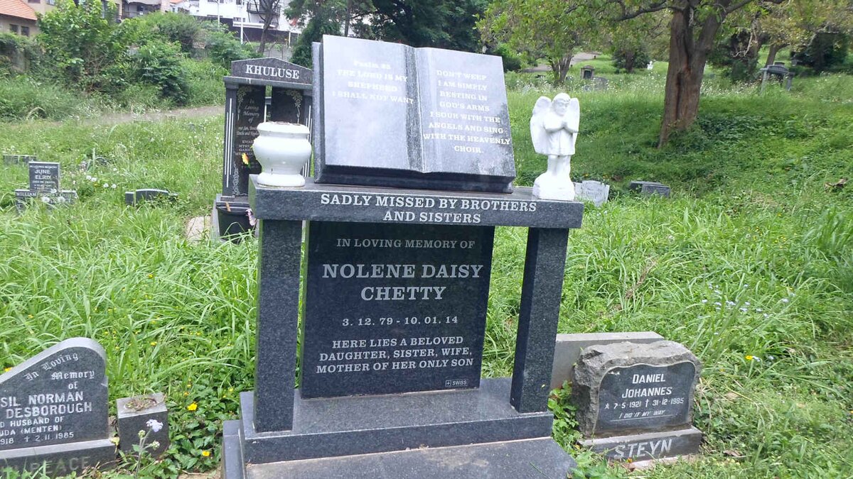 CHETTY Nolene Daisy 1979-2014