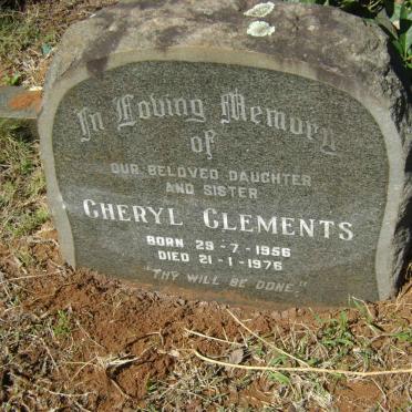 CLEMENTS Cheryl 1956-1976