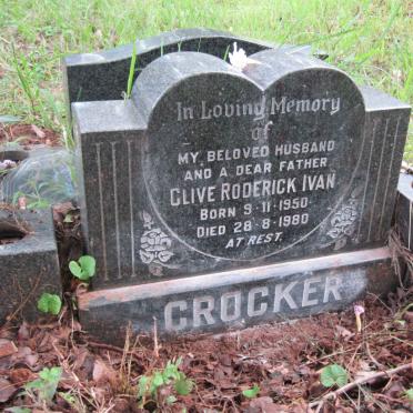 CROCKER Clive Roderick Ivan 1950-1980
