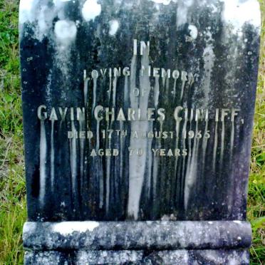 CUNLIFF Gavin Charles -1935