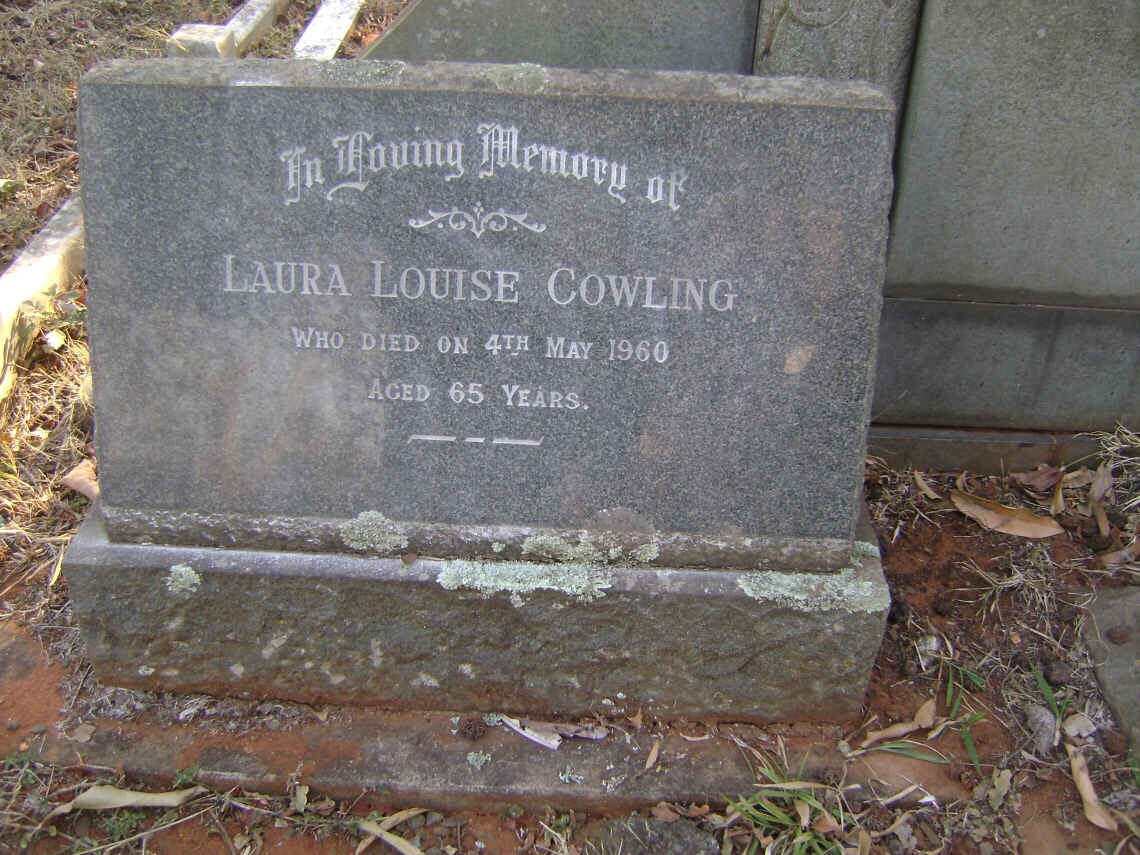 COWLING Laure Louise -1960