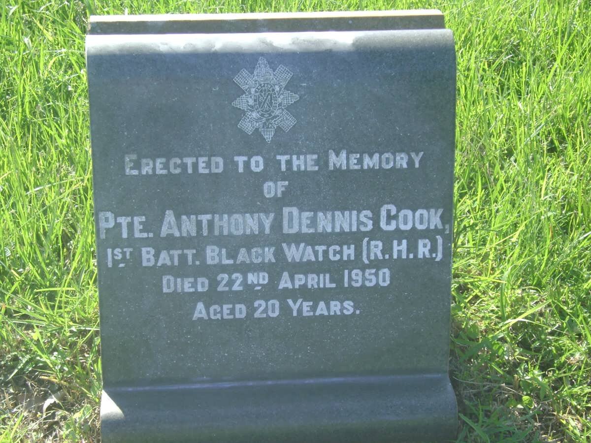 COOK Anthony Dennis -1950