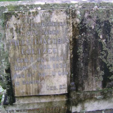 COETZEE Willem Jacobus 1889-1939