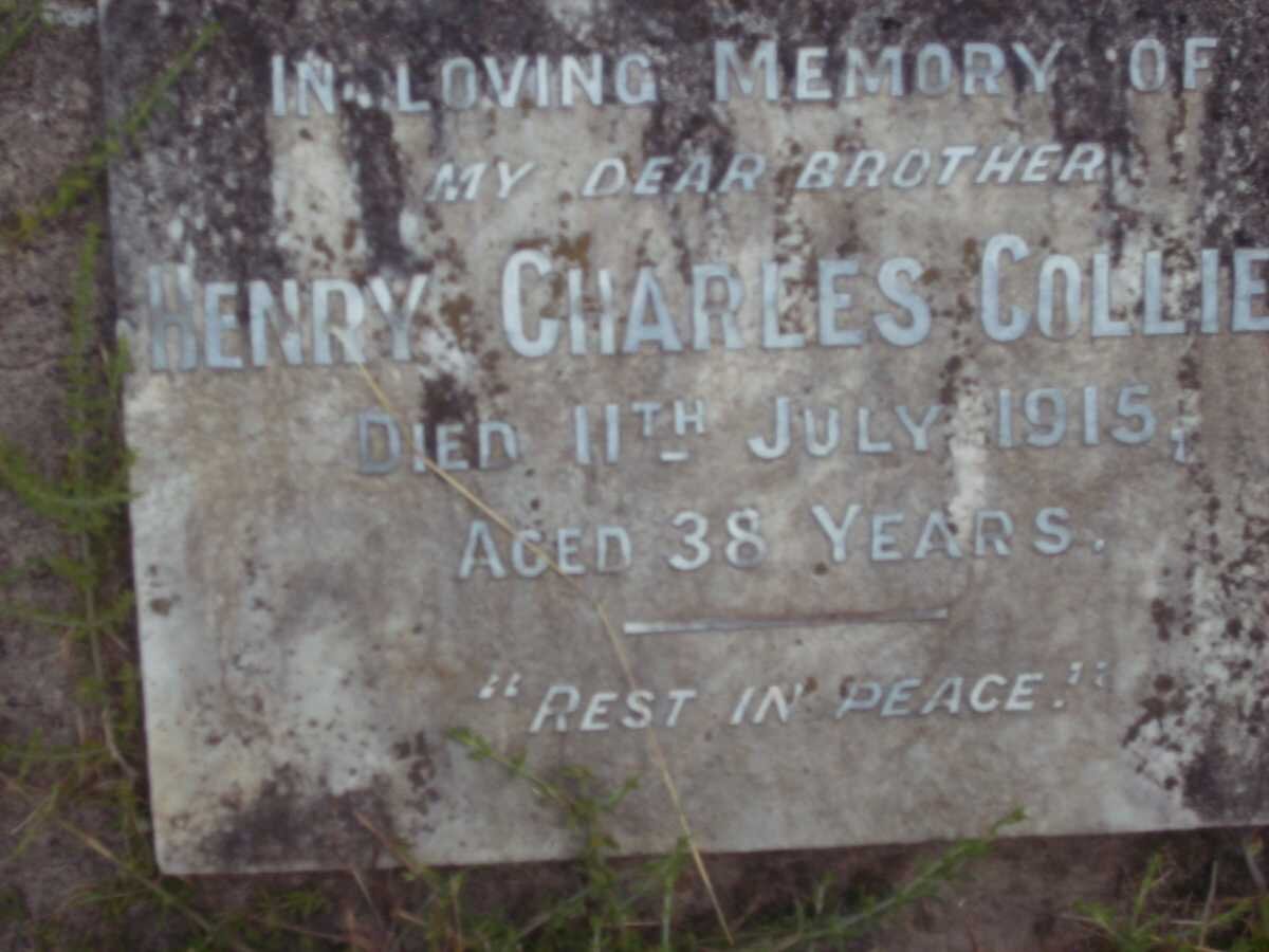 COLLIE Henry Charles -1915