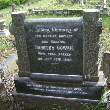COWAN Dorothy -1945