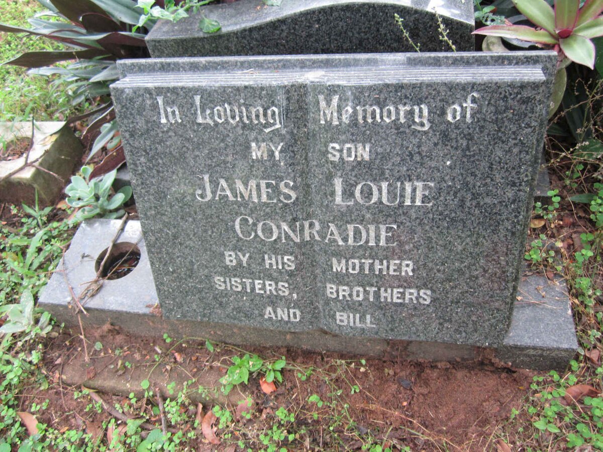 CONRADIE James Louie  - 1986