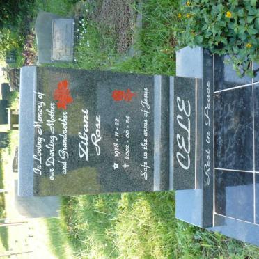 CELE Zibani Rose 1928-2002