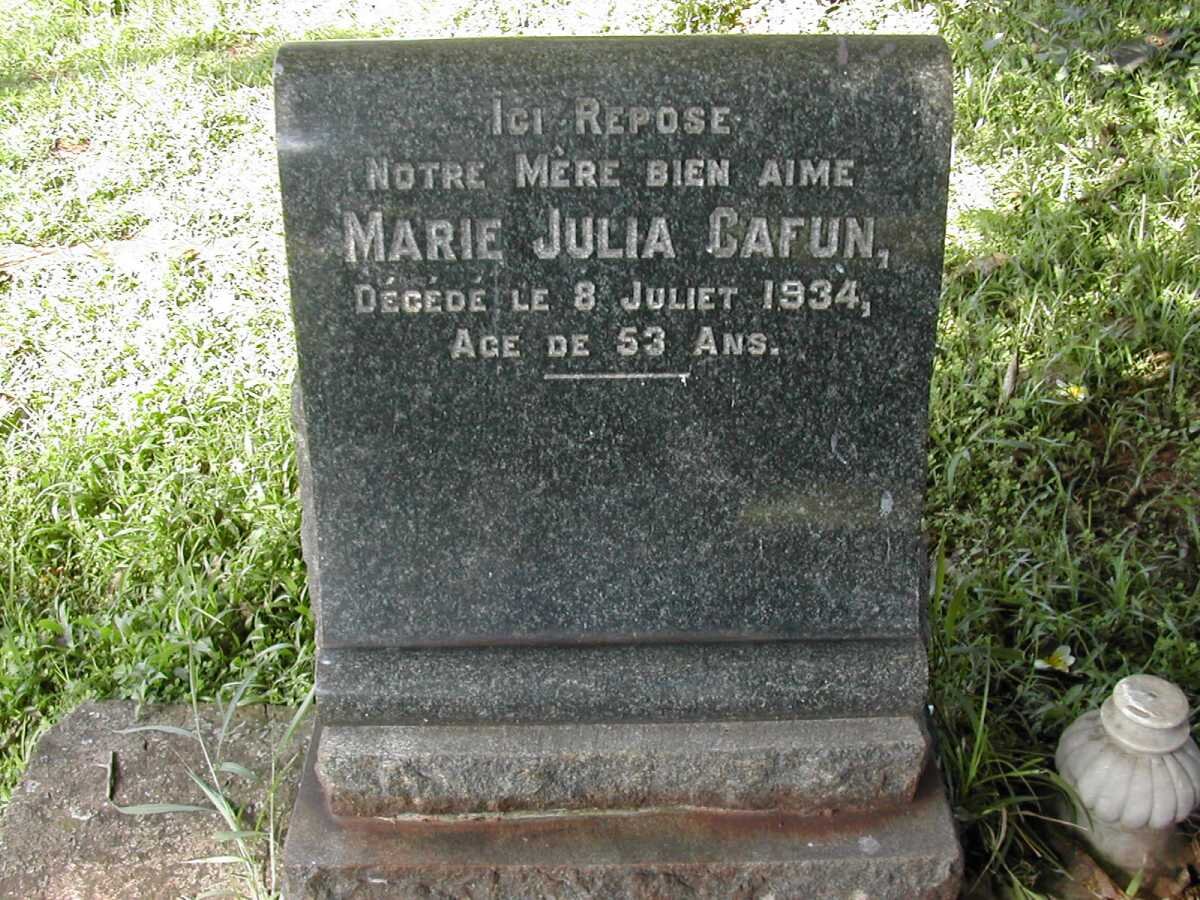 CAFUN Marie Julia -1934
