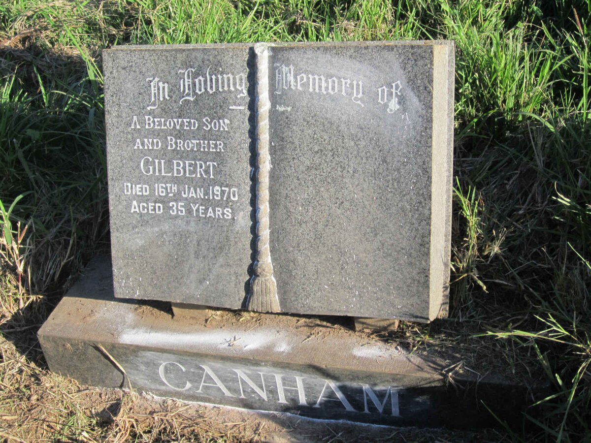 CANHAM Gilbert -1970