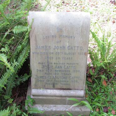 CATTO James John -1935 :: CATTO James Gladstone -1959 &amp; Jessie Ann -1959
