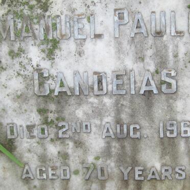 CANDEIAS Manuel Paulo -1962 :: CANDEIAS Belmira -1966