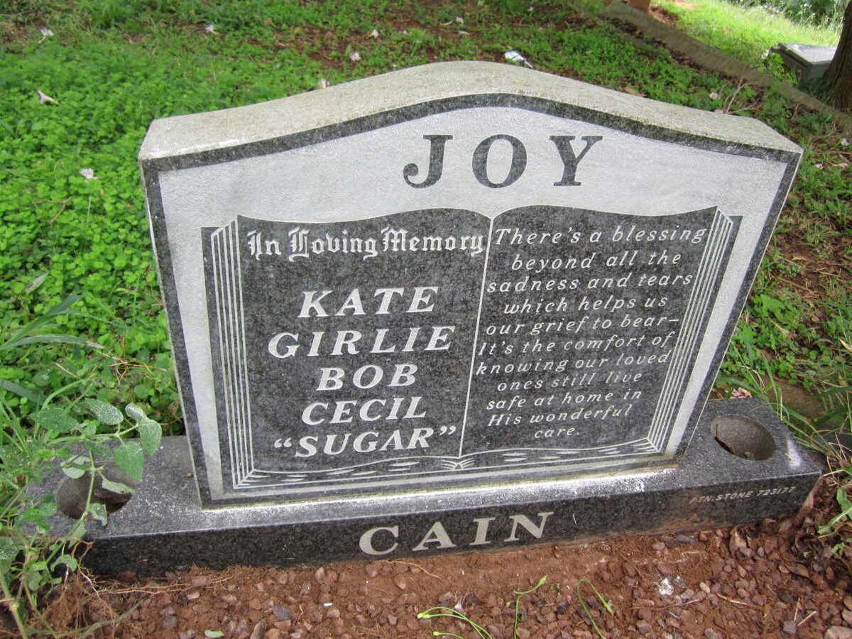 CAIN Phyllis Johanna -1996