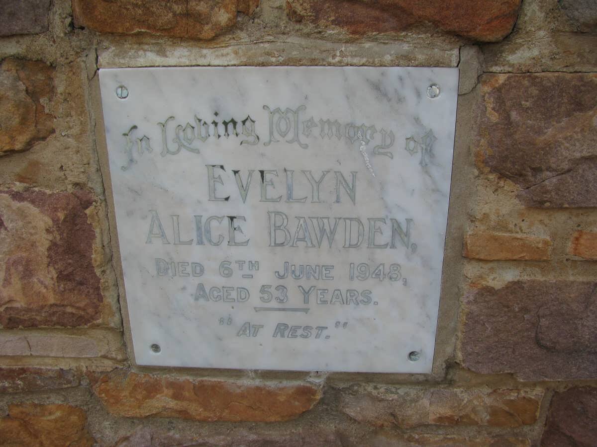 BAWDEN Evelyn Alice -1948