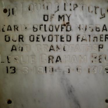 BELL Leslie Graham 1910-1979