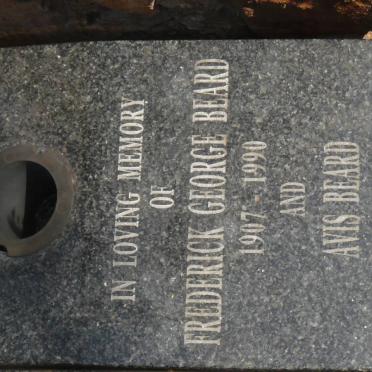 BEARD Frederick George 1907-1990 &amp; Avis 1923-2007