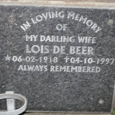 BEER Lois, de 1918-1997