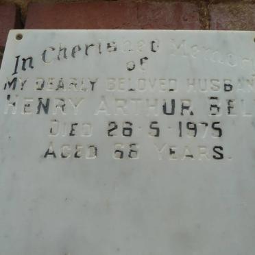 BELL Henry Arthur -1975