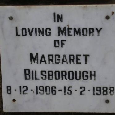 BILSBOROUGH Margaret 1906-1988
