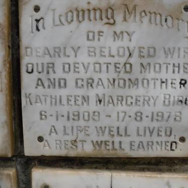 BIBBY Kathleen Margery 1909-1978