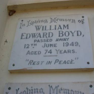 BOYD William Edward -1949