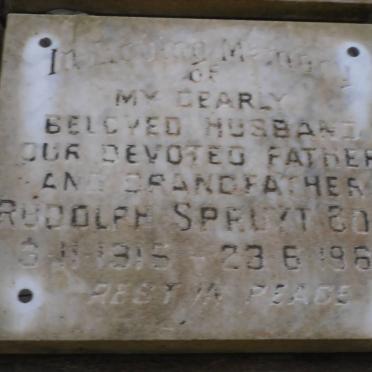 BOLE Rudolph Spruyt 1915-1964