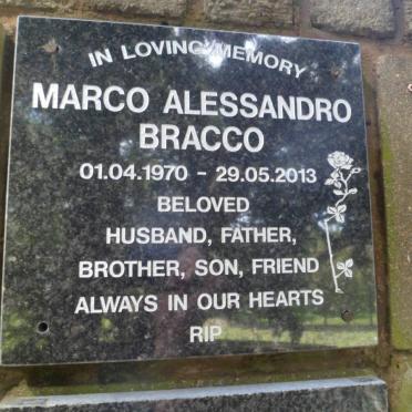 BRACCO Marco Alessandro 1970-2013