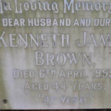 BROWN Kenneth James -1959
