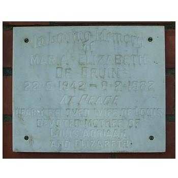 BRUIN Maria Elizabeth, de 1942-1982