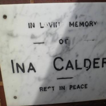 CALDER Ina