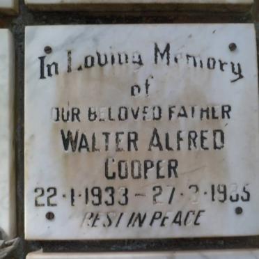 COOPER Walter Alfred 1933-1985