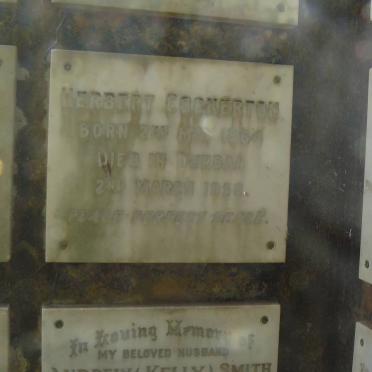 COCKERTON Herbert 1864-1958