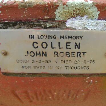 COLLEN John Robert 1952-1975