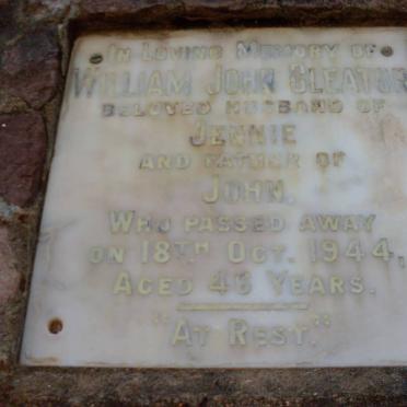 CLEATOR William John -1944