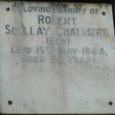 CHALMERS Robert Scollay -1964