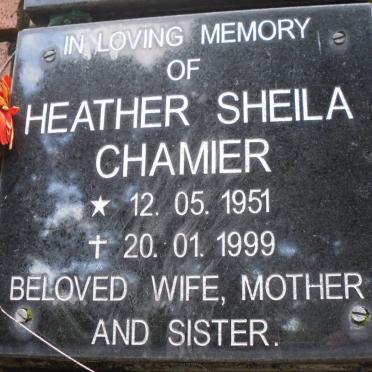 CHAMIER Heather Sheila 1951-1999