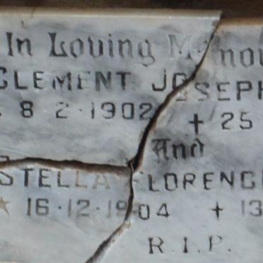 DALY Clement Joseph 1902-1972 &amp; Stella Florence 1904-1983