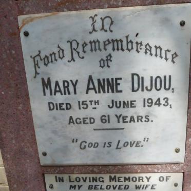 DIJOU Mary Anne -1943