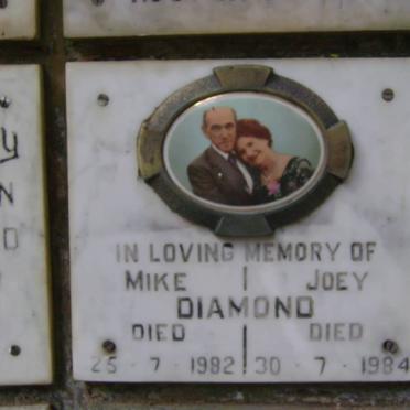 DIAMOND Mike -1982 &amp; Joey -1984