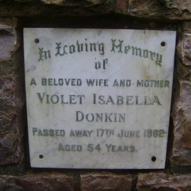 DONKIN Violet Isabella -1962