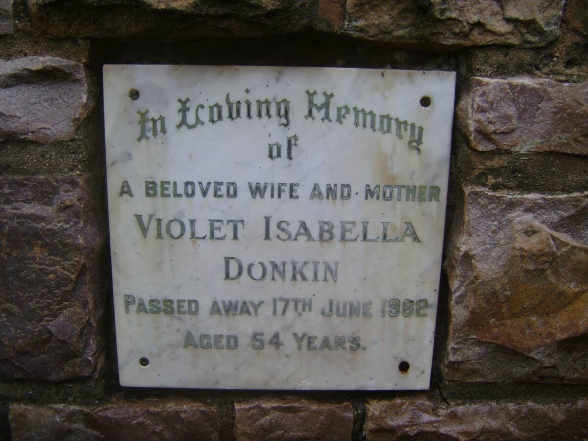 DONKIN Violet Isabella -1962