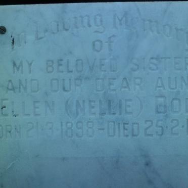 DODD Ellen 1898-1987