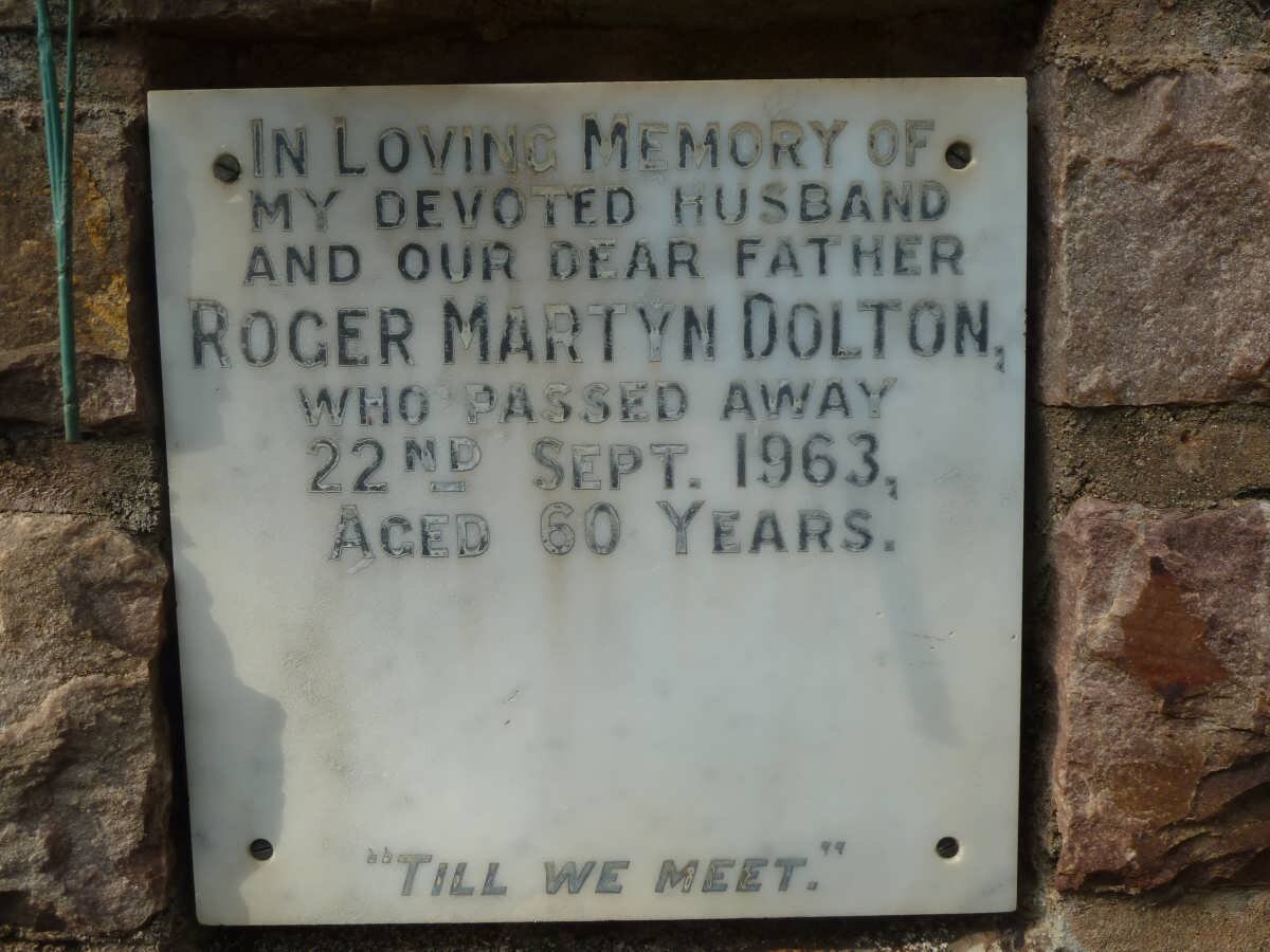 DOLTON Roger Martyn -1963