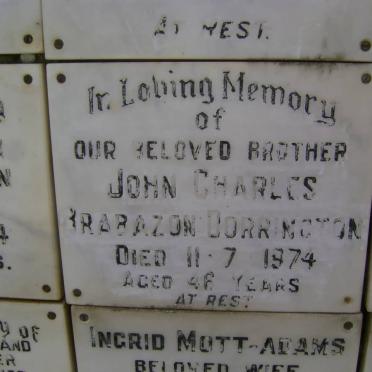 DORRINGTON John Charles Brabazon -1974