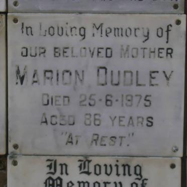DUDLEY Marion -1975