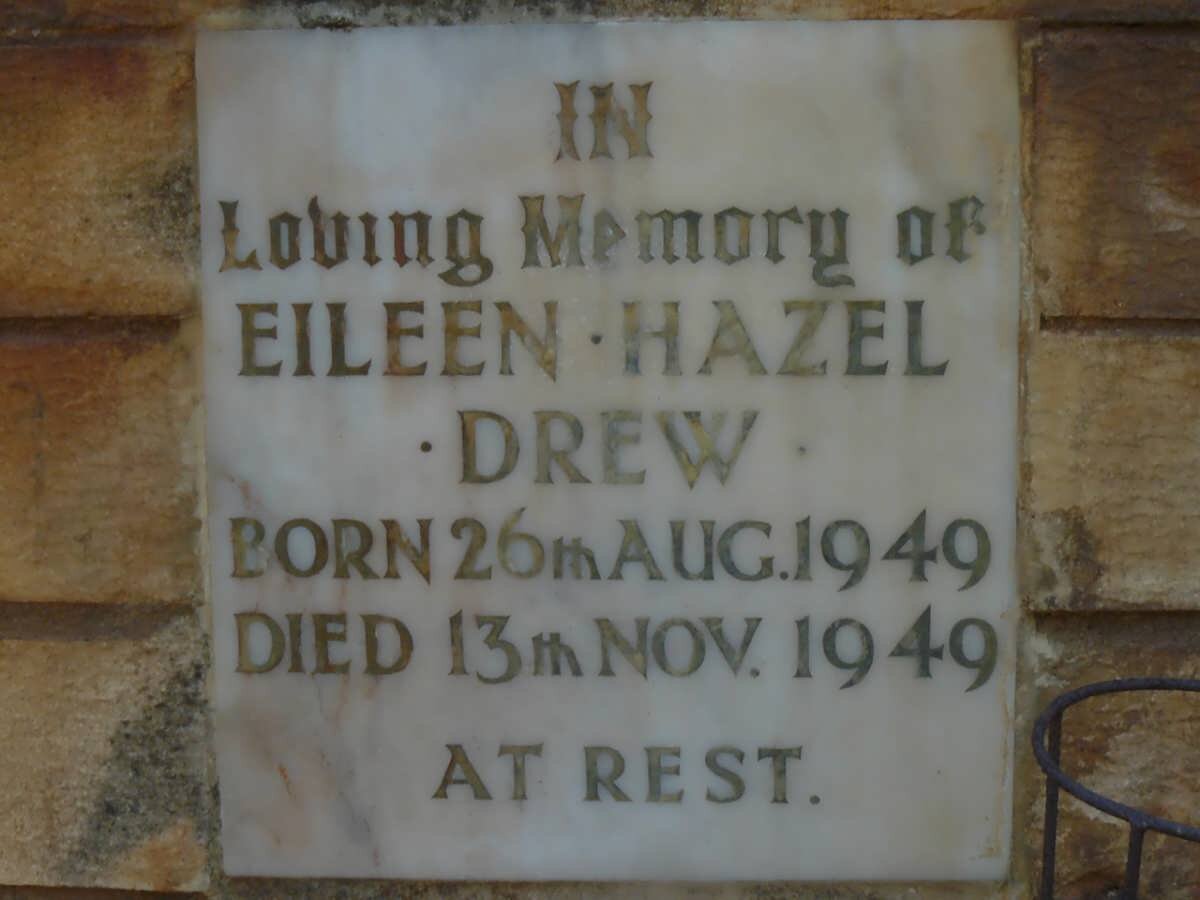 DREW Eileen Hazel 1949-1949