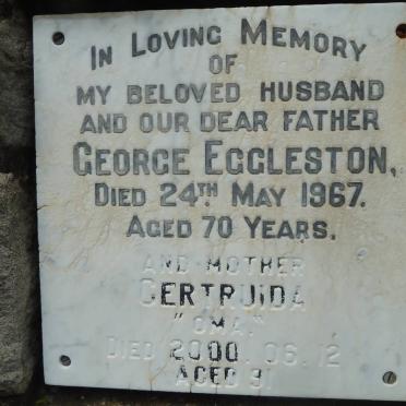 EGGLESTON George -1967 &amp; Gertruida -2000