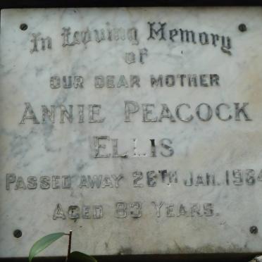 ELLIS Annie Peacock -1964