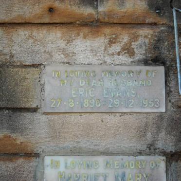 EVANS Eric 1896-1953 