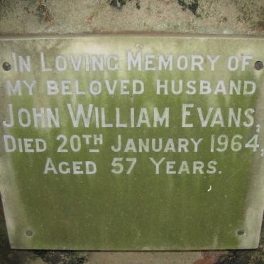 EVANS John William -1964