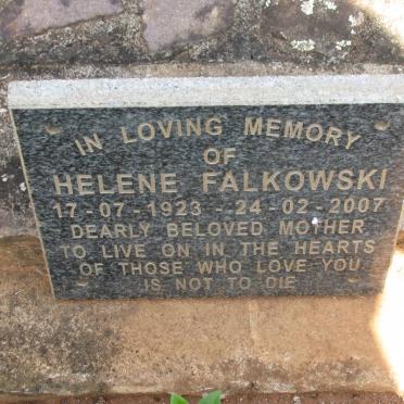 FALKOWSKI Helene 1923-2007